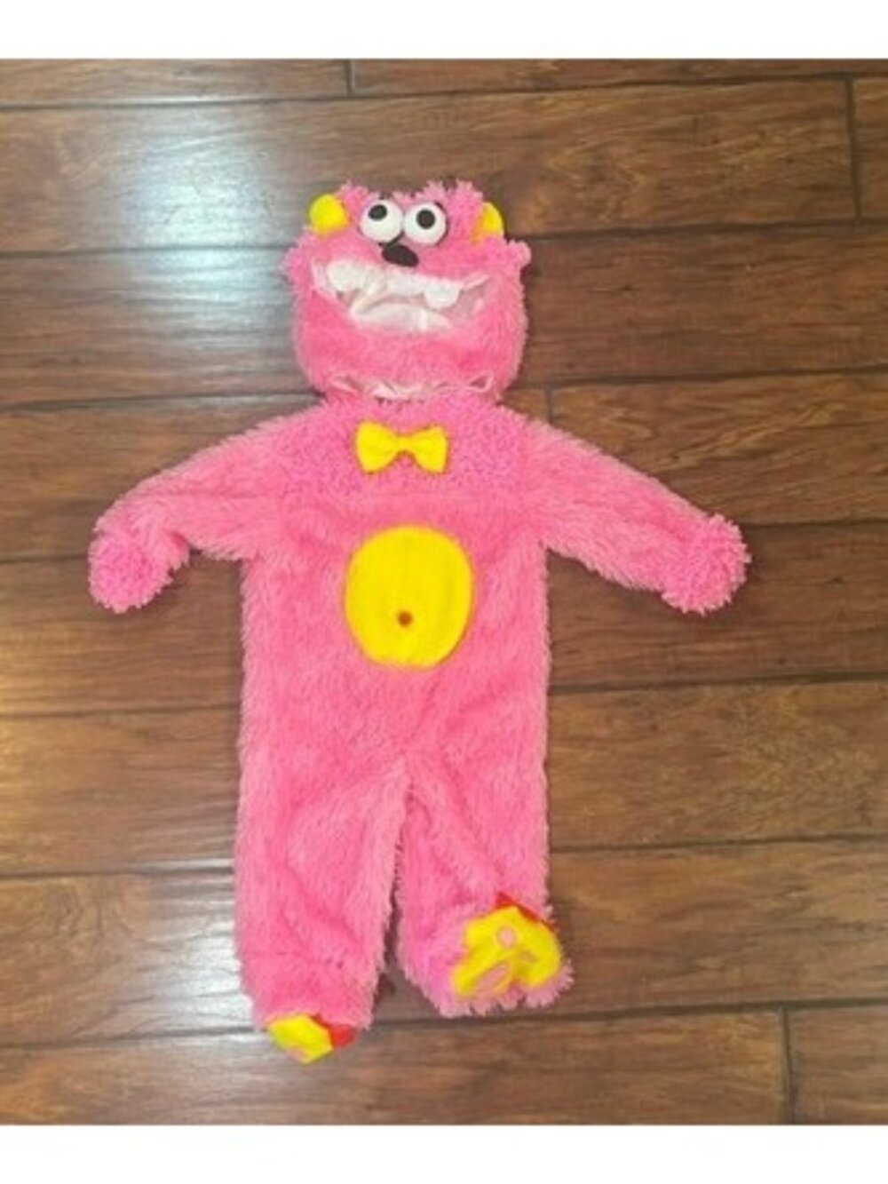 Girls Size 12-18 Months Pink Little Monsters Costume Halloween Toddler Rubies